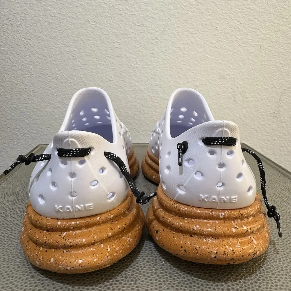 Kane Revive Active Recovery Shoes White Orange Mens Size 11